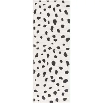 Hauteloom Dalmatian Style Area Rug for Any Room