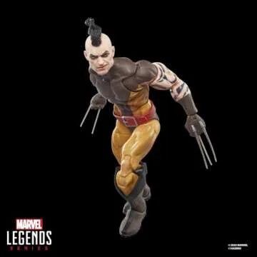 Marvel Legends Series Daken (Wolverine), Dark Avengers #1 (2009) Comics-Inspired Collectible 6-Inch Scale Action Figure with Character-Sized Comic Accessory