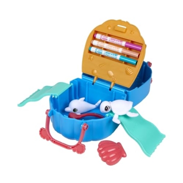 Crayola Ocean Animals Playset, Creative Color & Wash Toy
