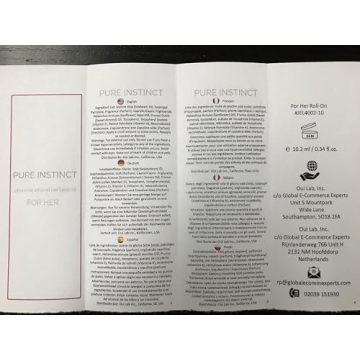 Pure Instinct Pheromone Perfume Oil for Her - Attract & Enchant