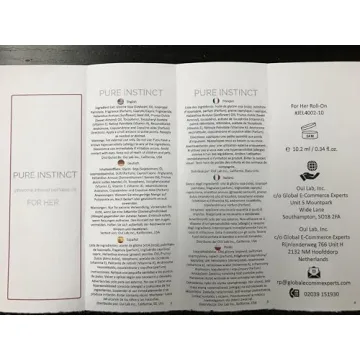 Pure Instinct Pheromone Perfume Oil for Her - Attract & Enchant