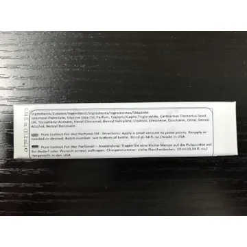 Pure Instinct Pheromone Perfume Oil for Her - Attract & Enchant