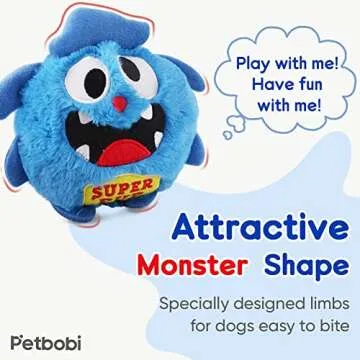 Petbobi Interactive Dog Toy for Active Play and Exercise