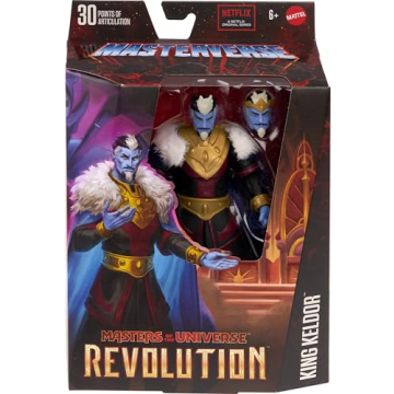 Masterverse King Keldor Action Figure 7-Inch Collectible