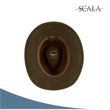Scala Classico Men's Crushable Felt Outback Hat
