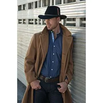 Scala Classico Men's Crushable Felt Outback Hat