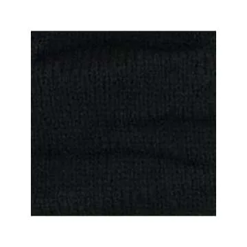 CTM® Women's Solid Leg Warmers in Black for Stylish Comfort