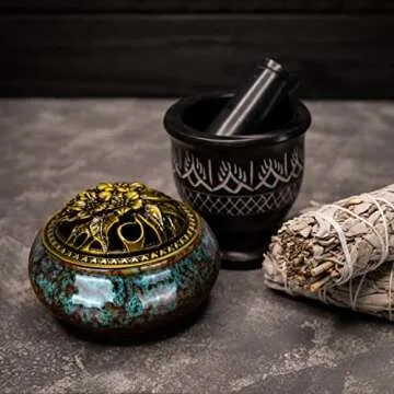 Nuseiis Lotus-Inspired Incense Holder for All Types
