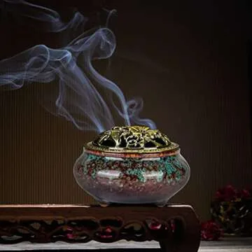 Nuseiis Lotus-Inspired Incense Holder for All Types