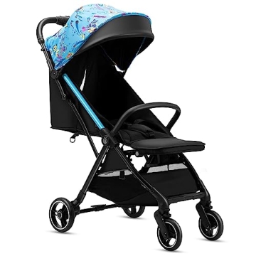 RoyalBaby Lightweight 360 Classic Seat Compact Fold Portable Baby Stroller w/Umbrella & Multi-positi...
