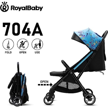 RoyalBaby Lightweight 360 Classic Seat Baby Stroller
