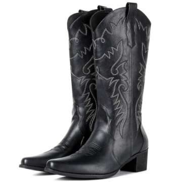 Stylish IXU Women's Cowboy Boots for Every Occasion