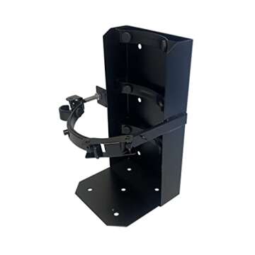 10 lb Co2 Cylinder and 20 LB Dry Fire Extinguisher Vehicle Mount Bracket Y