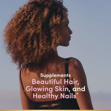 Nature's Bounty Hair, Skin & Nails with Biotin, Strawberry Gummies Vitamin Supplement, Supports Hair, Skin, and Nail Health for Women, 2500 mcg, 140 Ct