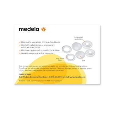 Medela TheraShells for Comforting Sore Nipples – BPA Free