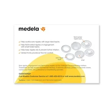 Medela TheraShells for Comforting Sore Nipples – BPA Free
