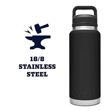 YETI Rambler 36 oz Bottle with Chug Cap for Hydration