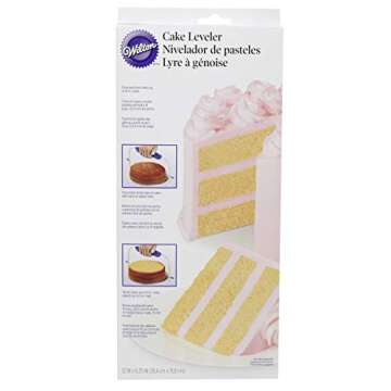 Wilton Round Cake Pans Set with Adjustable Cake Leveler