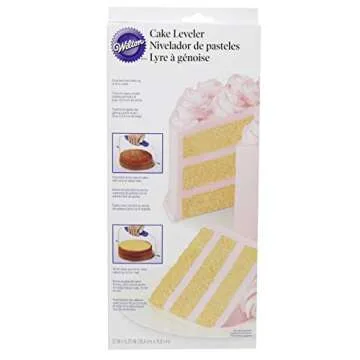 Wilton Round Cake Pans Set with Adjustable Cake Leveler