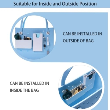 4PCS Bogg Bag Organizer Holder - Easy Installation & Stylish