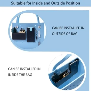 4PCS Bogg Bag Organizer Holder - Easy Installation & Stylish