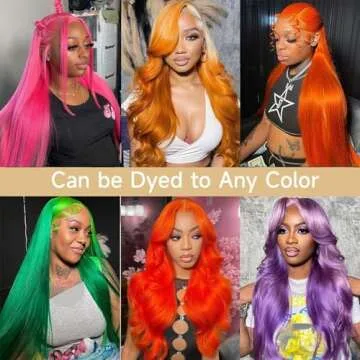 Guangming 613 13x6 Lace Front Wig Human Hair 250% Density Blonde Wig Human Hair Straight 613 HD Lace Frontal Wig Pre Plucked With Baby Hair (28Inch, 613 Frontal Wig)