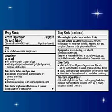 Unisom SleepMelts Nighttime Sleep-aid - Fast-Acting Cherry Tablets 24ct
