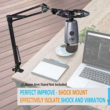 Blue Yeti Nano Shock Mount by YOUSHARES for Clear Audio