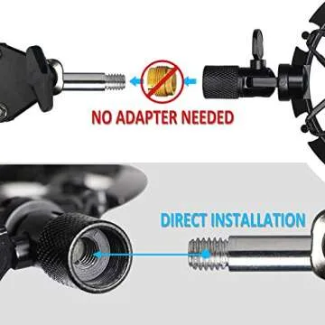 Blue Yeti Nano Shock Mount by YOUSHARES for Clear Audio