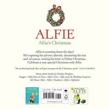 Enchanting Alfie's Christmas Book by Shirley Hughes