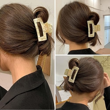 Affordable 3 Inch Tortoise Shell Hair Claw Clips for Women