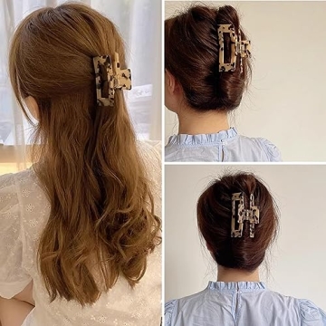 Affordable 3 Inch Tortoise Shell Hair Claw Clips for Women