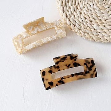 Affordable 3 Inch Tortoise Shell Hair Claw Clips for Women