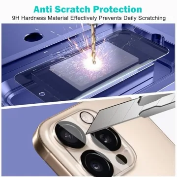 PEHAEL iPhone 17 Pro Max Privacy Screen Protector Pack