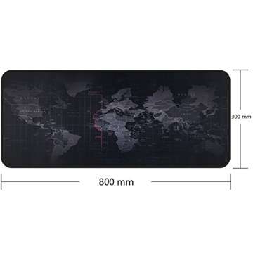 Qisan Extended Gaming Mouse Pad for PC & Laptop 31.5"