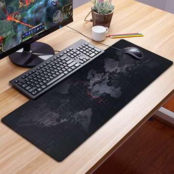 Qisan Extended Gaming Mouse Pad for PC & Laptop 31.5"
