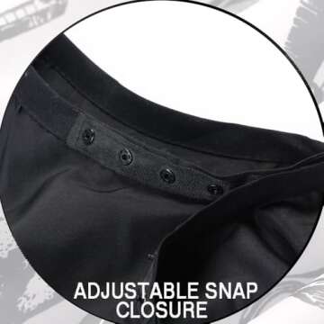 Borogo Professional Hair Cutting Cape with Adjustable Snap Closure, Salon Barber Cape,Waterproof Hairdressing Salon Cape - 50" x 60"