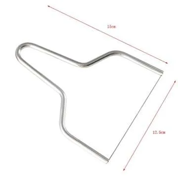 ACKEIVTO Cheese Lyre, Cheese Slicer, Stainless Steel Cheese Slicers with Wire, Handheld Butter Cutter Tools for Soft Hard Block Cheese