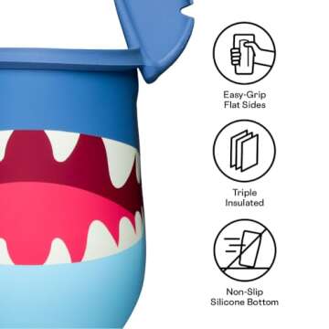 Corkcicle x Disney Stitch Tumbler – 12 oz Insulated Wine Glass