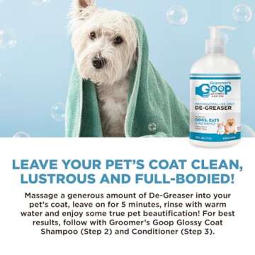 Groomer's Goop De-Greaser for Pets - 16 oz Bottle