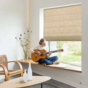Stylish Cordless Roman Shades for Home Décor
