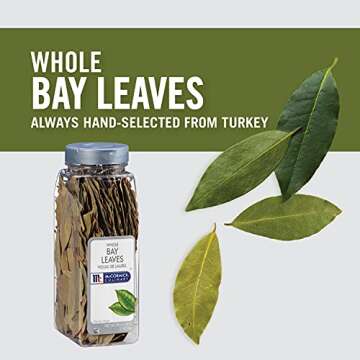 McCormick Culinary Whole Bay Leaves, 2 oz