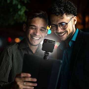 LenTon LED Video Light with Clip Kit for Remote Working,Video Conferencing,Zoom Calls,Live Streaming,Vlog Vlogging,FaceTime,Video Shooting for Desktop,Laptop,MacBook,Camera,iPad,Smartphones