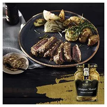 Maille Whole Grain Mustard for Gourmet Cooking