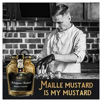 Maille Whole Grain Mustard for Gourmet Cooking