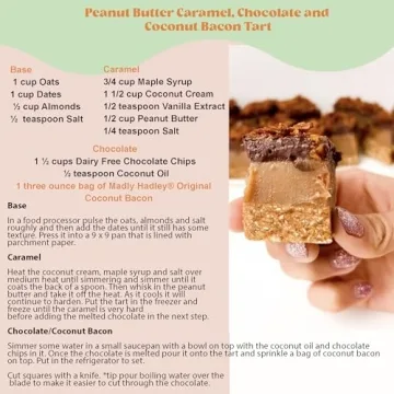 Organic Vegan Coconut Bacon Crunchy Plant-Based Snack Delight