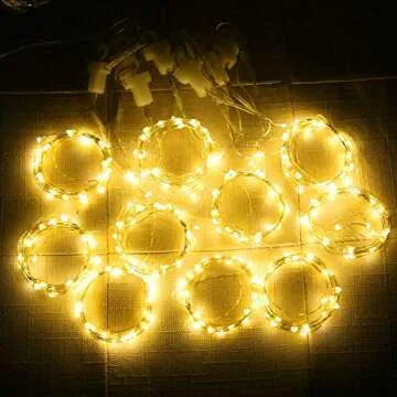 300 LED Curtain String Lights - USB Powered Fairy Lights
