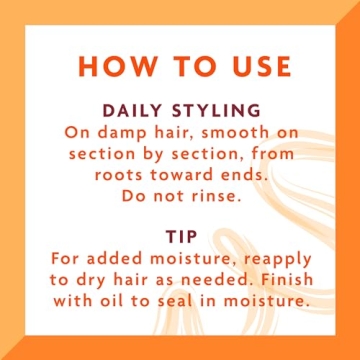 Cantu Coconut Curling Cream for Natural Hair, 12oz