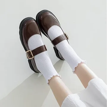 Mcool Mary Women's Ruffle Socks Comfy Stylish 6 Pack