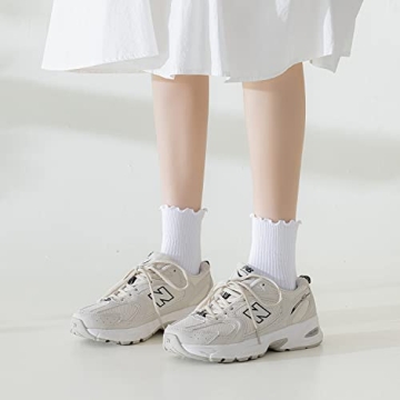 Mcool Mary Women's Ruffle Socks Comfy Stylish 6 Pack